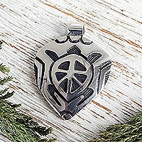 Featured review for Sterling silver pendant, Sea Turtle