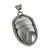 Sterling silver pendant, 'Scarab' - Unique Sterling Silver Bug Pendant (image 2a) thumbail