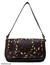 Leather shoulder bag, 'Chrysanthemum' - Hand Tooled Mexican Leather Shoulder Bag (image 2a) thumbail