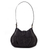 Leather shoulder bag, 'Hip Chic in Black' - Hand Tooled Leather Shoulder Bag Handbag (image 2b) thumbail