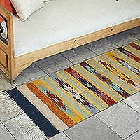 Featured review for Zapotec rug, Fall Foliage (2x8)