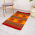 Zapotec wool rug, 'Sun Fire' (2x3.5) - Hand Crafted Zapotec Rug (2x3.5) thumbail