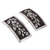 Sterling silver clip-on flower earrings, 'Promises' - Hand Crafted Taxco Sterling Clip-On Drop Earrings (image 2c) thumbail