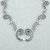 Sterling silver choker, 'Wilderness' - Handcrafted Taxco Silver Statement Necklace (image 2c) thumbail