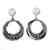 Sterling silver dangle earrings, 'Sierra' - Artisan Crafted Taxco Sterling Earrings (image 2a) thumbail