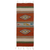 Zapotec wool table runner, 'Diamond-Stars' - Hand Made Zapotec Area Rug (1.5x3) thumbail