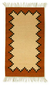 Zapotec wool rug, 'Warm Earth' (2x3.5) - Authentic Zapotec Area Rug Organic Dyes (2x3.5)