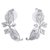 Sterling silver drop earrings, 'Butterfly Romance' - Sterling Silver Drop Earrings from Mexico (image 2a) thumbail