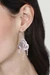 Sterling silver chandelier earrings, 'Many Moons' - Handcrafted Moonbeams Sterling Silver Chandelier Earrings