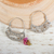 Sterling silver hoop earrings, 'Dancing River' - Silver Hoop Earrings Handmade in Mexico thumbail