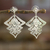 Sterling silver flower earrings, 'Floral Lanterns' - Elegant Sterling Silver Flower Earrings thumbail