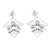 Sterling silver flower earrings, 'Floral Lanterns' - Elegant Sterling Silver Flower Earrings