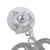Sterling silver dangle earrings, 'Shining Illusion' - Unique Floral Sterling Silver Dangle Earrings (image 2c) thumbail