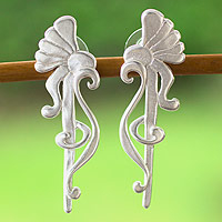 Featured review for Sterling silver drop earrings, Spellbound