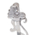Sterling silver drop earrings, 'Spellbound' - Mexican Sterling Silver Art Nouveau Earrings
