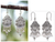 Sterling silver dangle earrings, 'Fiesta by Moonlight' - Sterling silver dangle earrings thumbail