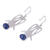 Sodalite drop earrings, 'Blue Bell' - Sodalite drop earrings (image 2c) thumbail