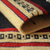 Zapotec wool rug, 'Sixth Sun' (2x3.5) - Unique Geometric Wool Rug (2x3.5) (image 2b) thumbail
