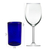 Trinkgläser aus mundgeblasenem Glas, (6er-Set) - Trinkgläser aus mundgeblasenem Glas aus recyceltem blauem Glas (6er-Set)
