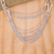 Sterling silver strand necklace, 'Imagine' - Handcrafted Mexican Dramatic Silver Statement Necklace (image p143210) thumbail