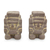 Ceramic statuettes, 'Tlaloc, God of Rain' (pair) - Fair Trade Mexican Archaeological Ceramic Sculpture (Pair) (image 2b) thumbail