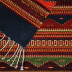 Zapotec wool rug, 'Waves of Dawn' (2.5x5) - Multicolored Zapotec Wool Rug