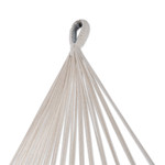 Cotton hammock, 'Maya Daydream' (single) - Natural Cotton Hammock Single Size Handmade in Mexico