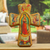 Decoupage cross, 'Guadalupe, Queen of Heaven' - Artisan Crafted Christianity Wood Cross (image 2) thumbail