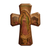 Decoupage cross, 'Virgin of Guadalupe: Queen of Mexico' - Decoupage cross (image 2a) thumbail