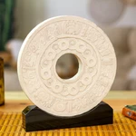 Sculpture, 'Pre-Hispanic Ball Game' - Sculpture