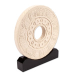 Sculpture, 'Pre-Hispanic Ball Game' - Sculpture