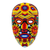 Beadwork mask, 'Duality of the Gods' - Authentic Huichol Hand Beaded Eagle Mask thumbail