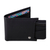 Leather wallet, 'Nocturnal Trail Blazer' - Men's Black Leather Wallet with Removable Card Case (image 2c) thumbail