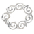 Sterling silver link bracelet, 'Soul's Inception' - Sterling silver link bracelet (image 2a) thumbail