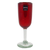 Copas de champán de vidrio soplado (juego de 4) - Juego de copas de flauta de champán de vidrio rojo soplado a mano hecho a mano