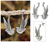 Sterling silver dangle earrings, 'Doves' Peace' - Silver Dangle Earrings Taxco Sterling 925 Handmade thumbail