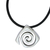 Sterling silver pendant necklace, 'Vortex' - Modern Sterling Silver Pendant Necklace