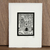 'The Temple, Tequila Lotto' - Mexico Religious Folk Art Signed Limited Edition Etching