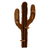 Iron candleholder, 'Desert Cactus' - Rustic Mexican Handcrafted Steel Wall Sculpture Candleholder (image 2a) thumbail