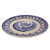 Majolica ceramic plate, 'Blue Rooster' - Majolica ceramic plate (image 2b) thumbail
