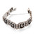 Sterling silver link bracelet, 'Wave of Light' - Sterling silver link bracelet