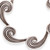 Sterling silver link bracelet, 'Whispering Wind' - Sterling silver link bracelet