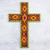 Beadwork cross, 'Eyes of God' - Beadwork cross thumbail