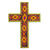 Beadwork cross, 'Eyes of God' - Beadwork cross (image 2a) thumbail