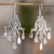 Sterling silver chandelier earrings, 'Secret Soul' - Chandelier Earrings Mexico Taxco Sterling Silver thumbail