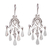 Sterling silver chandelier earrings, 'Secret Soul' - Chandelier Earrings Mexico Taxco Sterling Silver (image 2a) thumbail