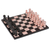 Marble chess set, 'Glorious Battle' (large) - Handcrafted Marble Chess Set (Large) (image 2a) thumbail