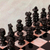 Marble chess set, 'Glorious Battle' (large) - Handcrafted Marble Chess Set (Large) (image 2c) thumbail