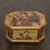 Decoupage jewelry box, 'Archangels' - Decoupage Wood Jewelry Box with Angels