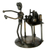 Recycled metal sculpture, 'Rustic Scientist' - Collectible Recycled Metal Sculpture Handmade in Mexico (image 2a) thumbail